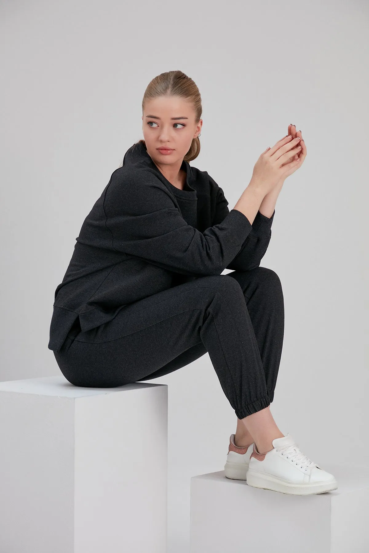ECO CHARCOAL SWEATPANTS