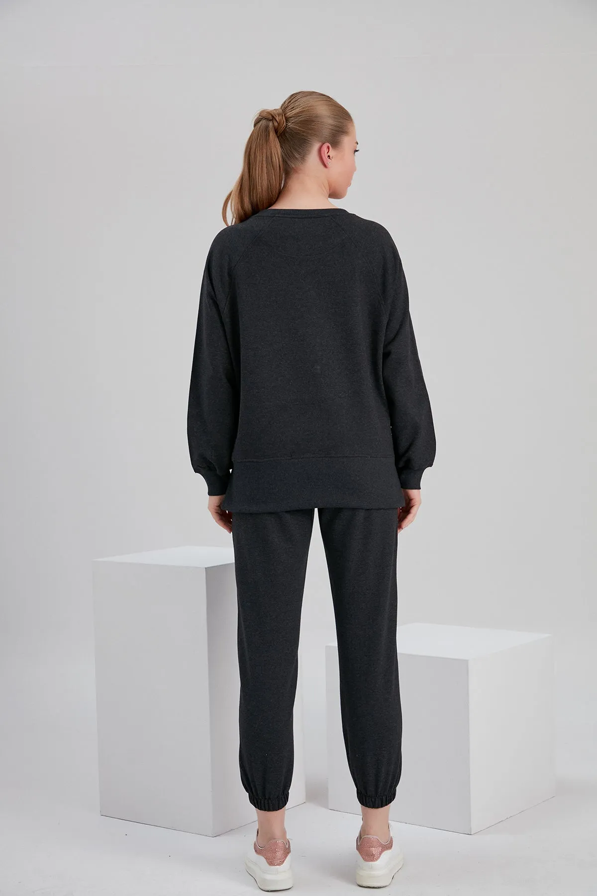 ECO CHARCOAL SWEATPANTS