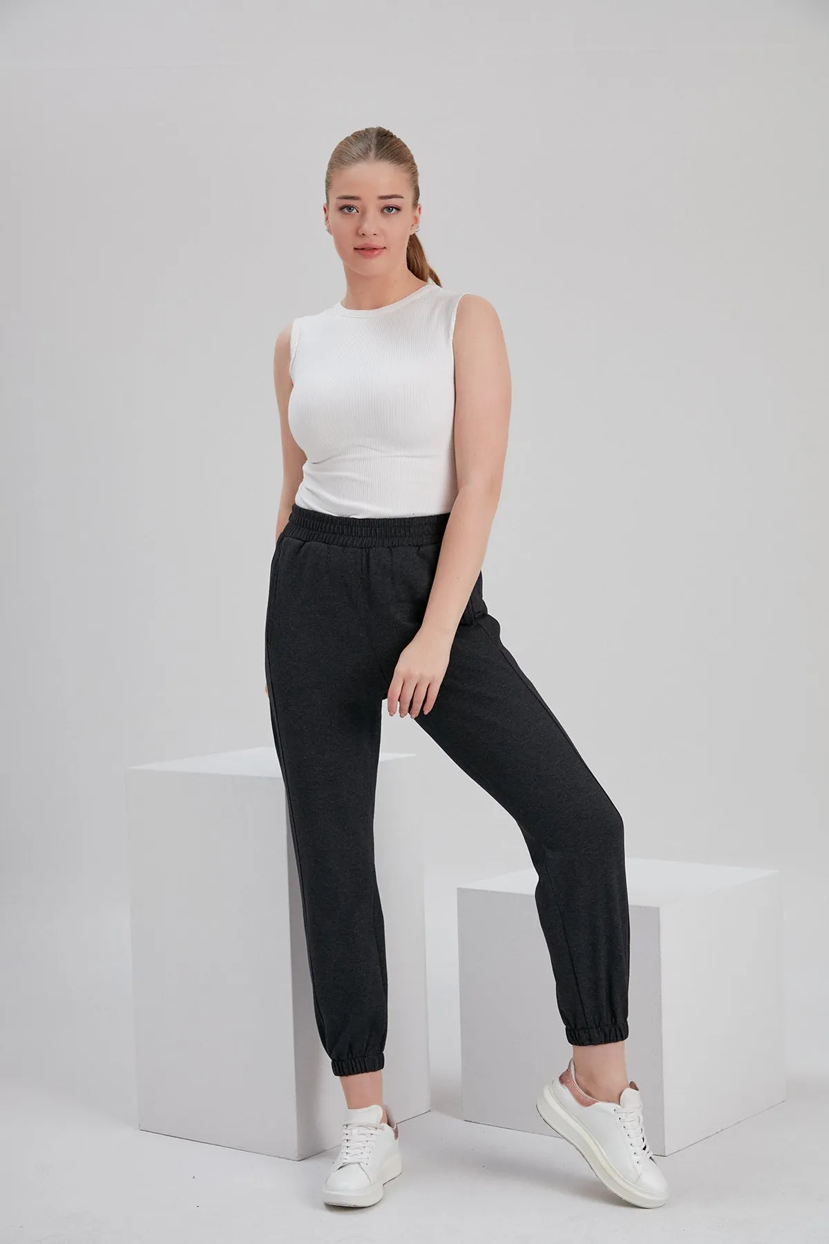 ECO CHARCOAL SWEATPANTS
