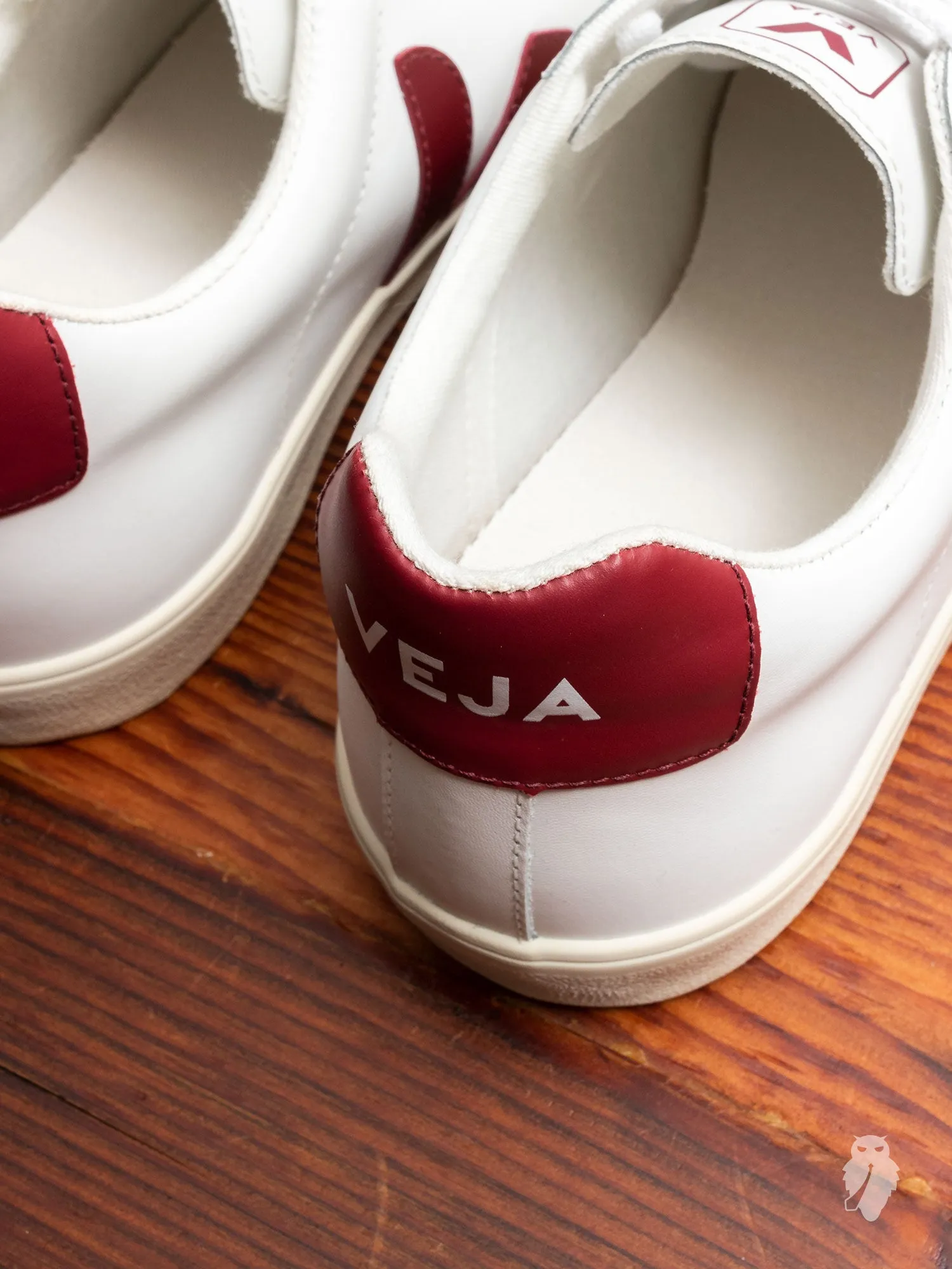 Esplar Sneaker in Extra White Marsala