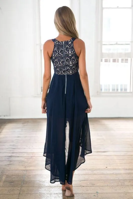 Higher Love Midi Dress (Navy)