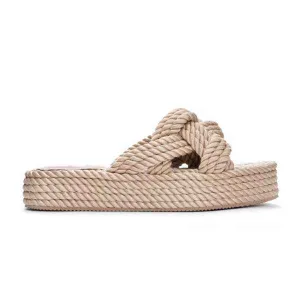Knotty Rope Sandal • Natural