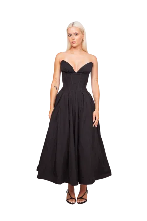 Lady Black Dress