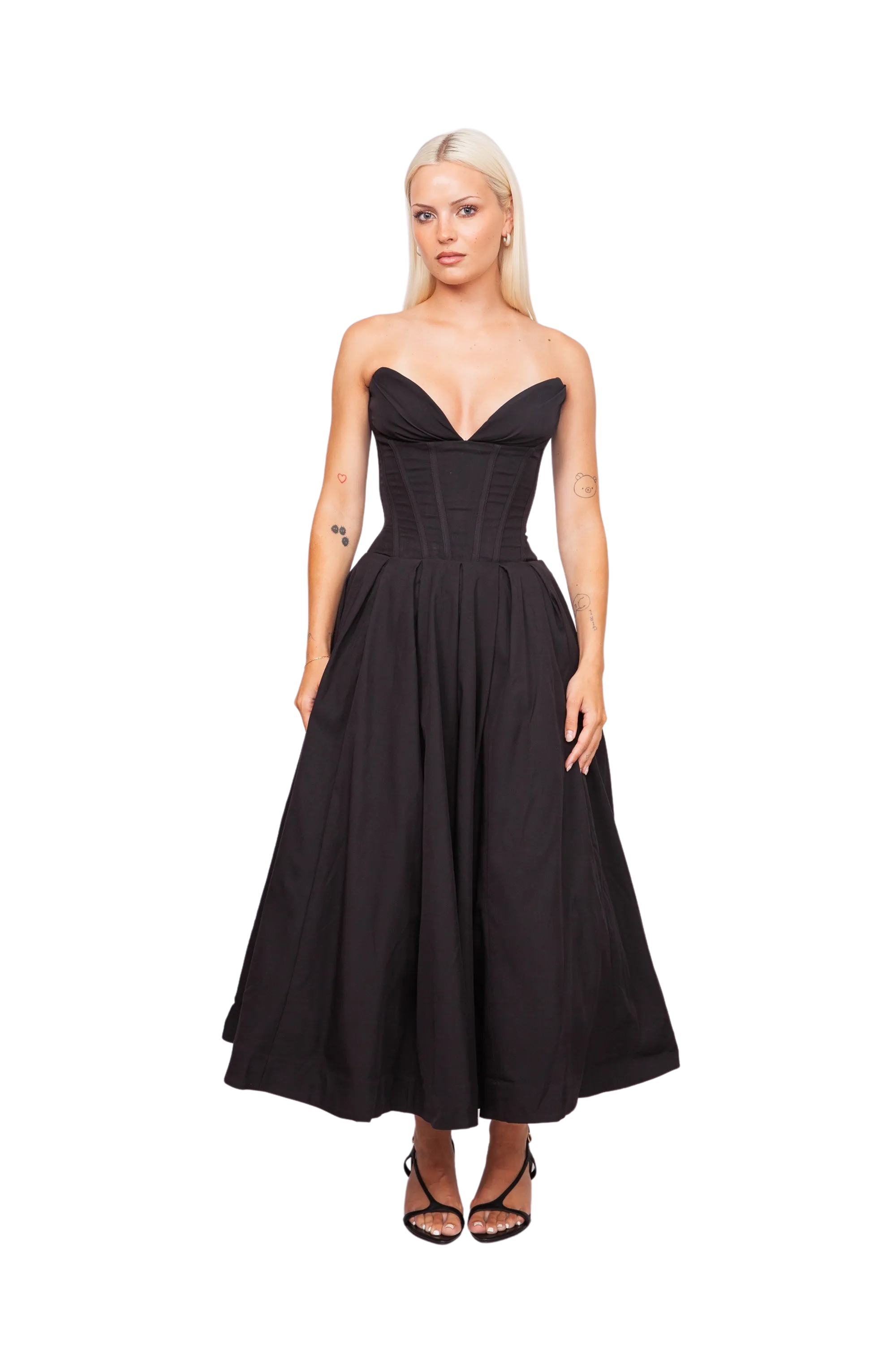 Lady Black Dress