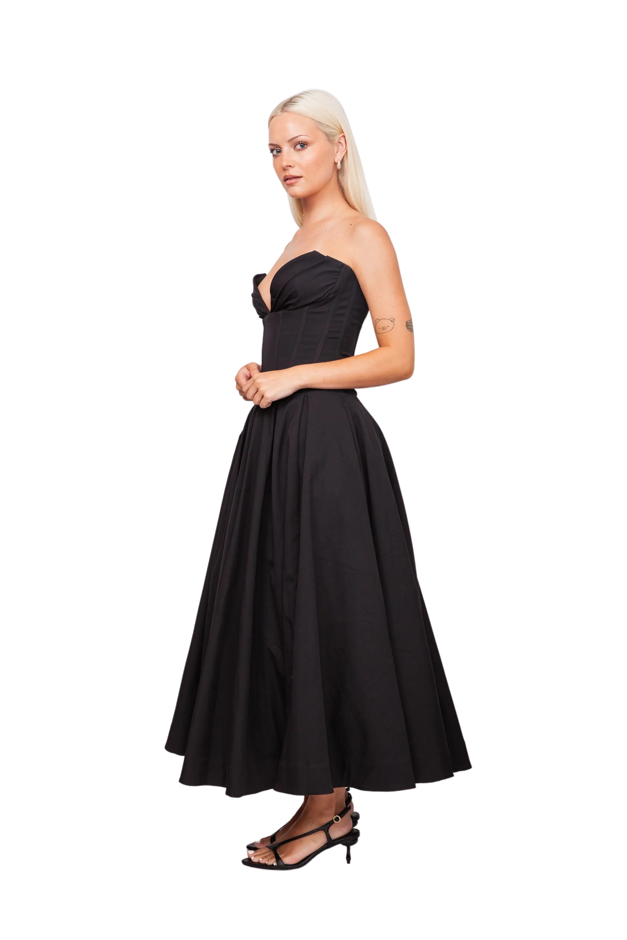 Lady Black Dress