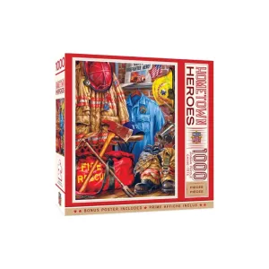 Masterpieces Puzzle Hometown Heroes Fire and Rescue Puzzle 1,000 pieces