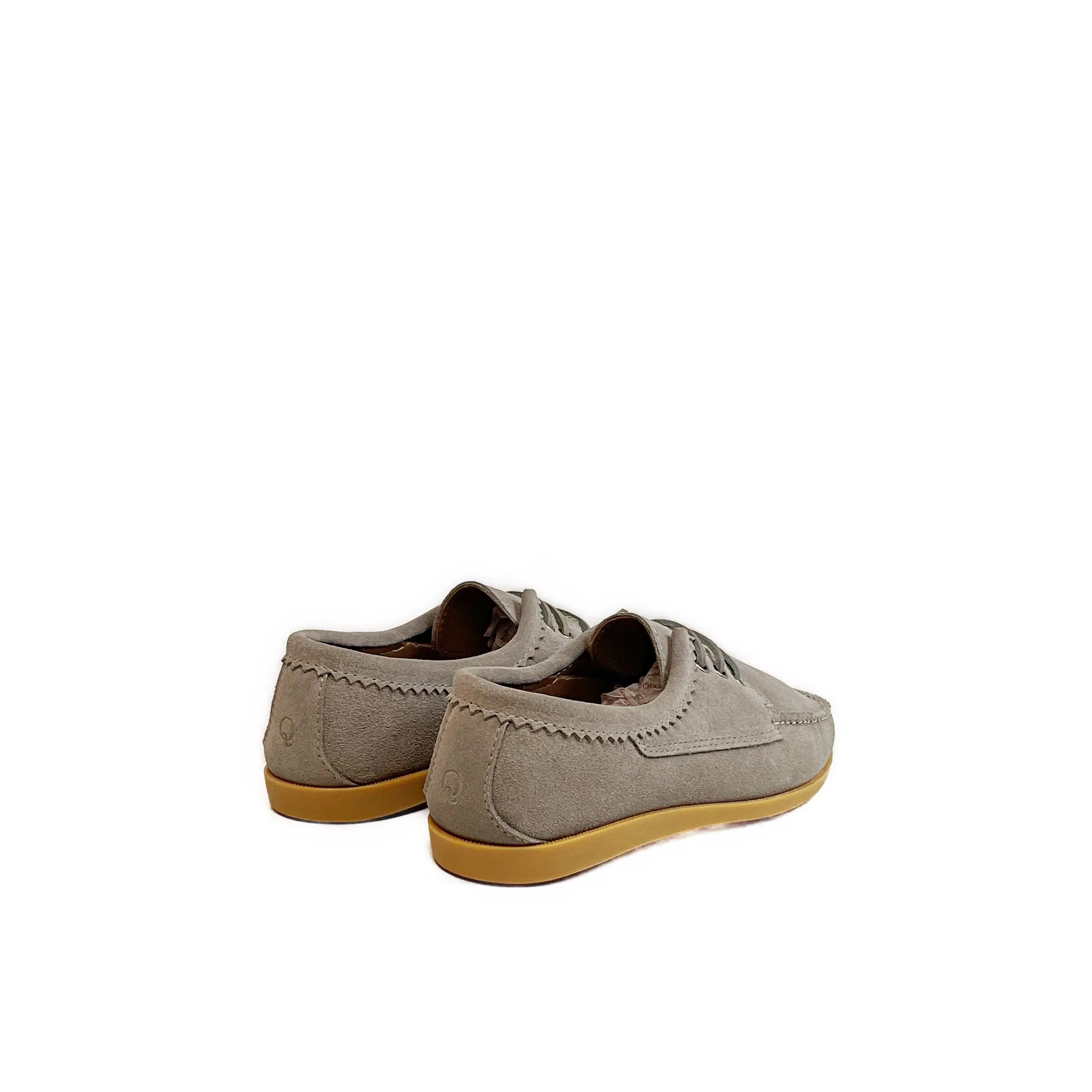 Men’s Blucher Shoe: LE Grey Suede