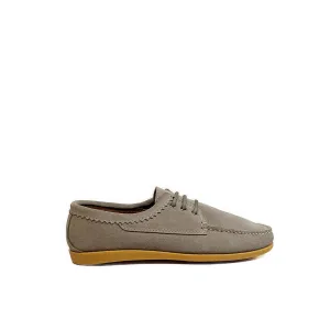 Men’s Blucher Shoe: LE Grey Suede