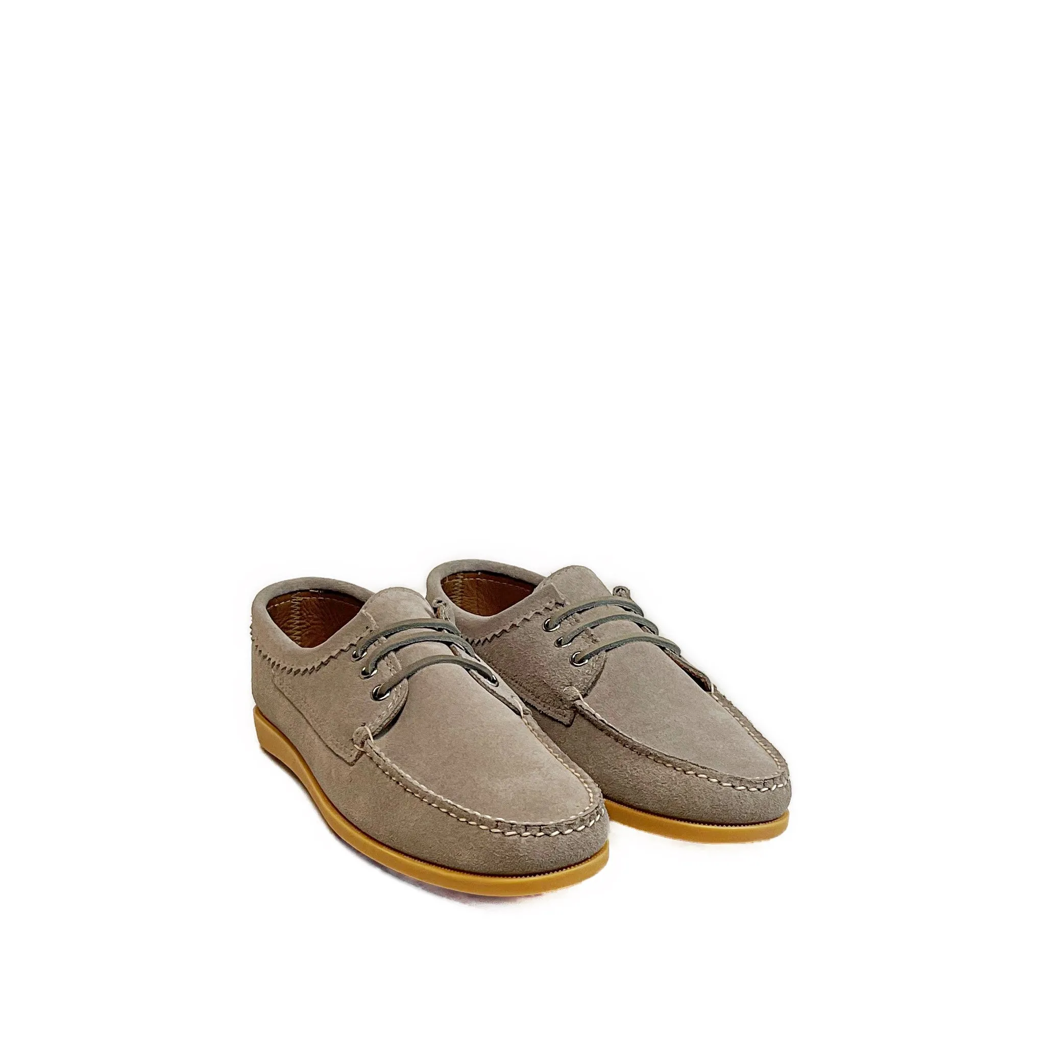 Men’s Blucher Shoe: LE Grey Suede