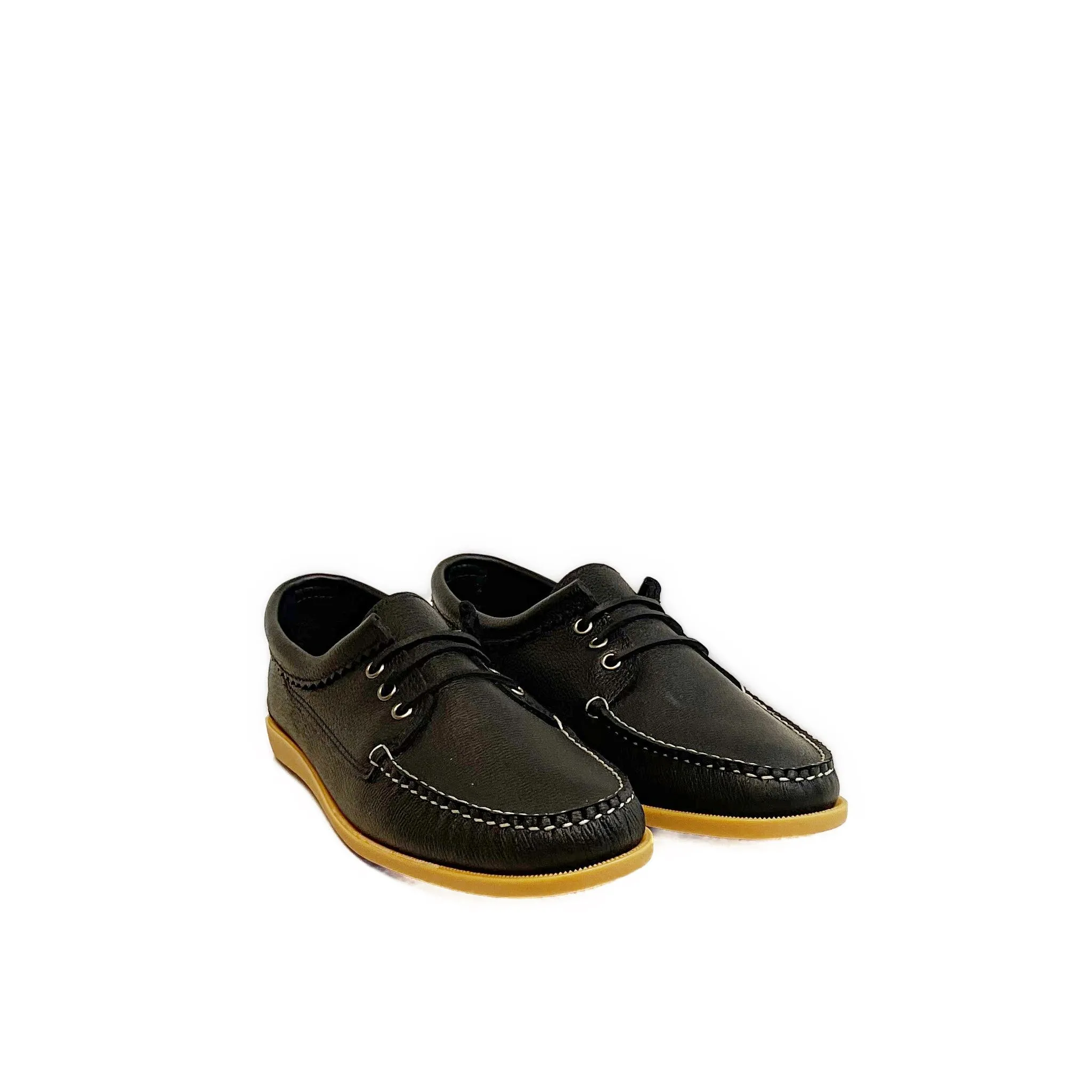 Men’s LE Blucher Shoe: Black Grizzly