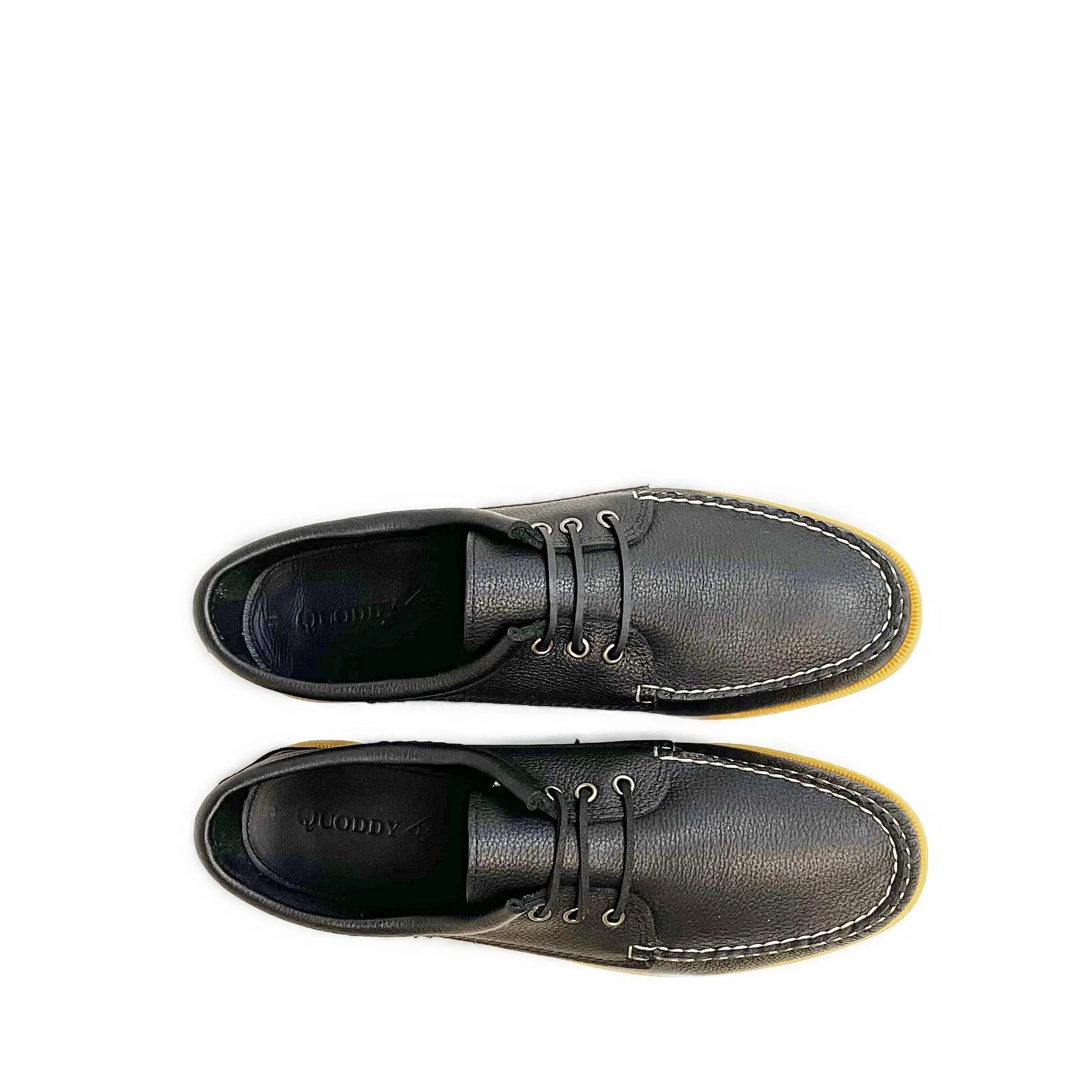 Men’s LE Blucher Shoe: Black Grizzly