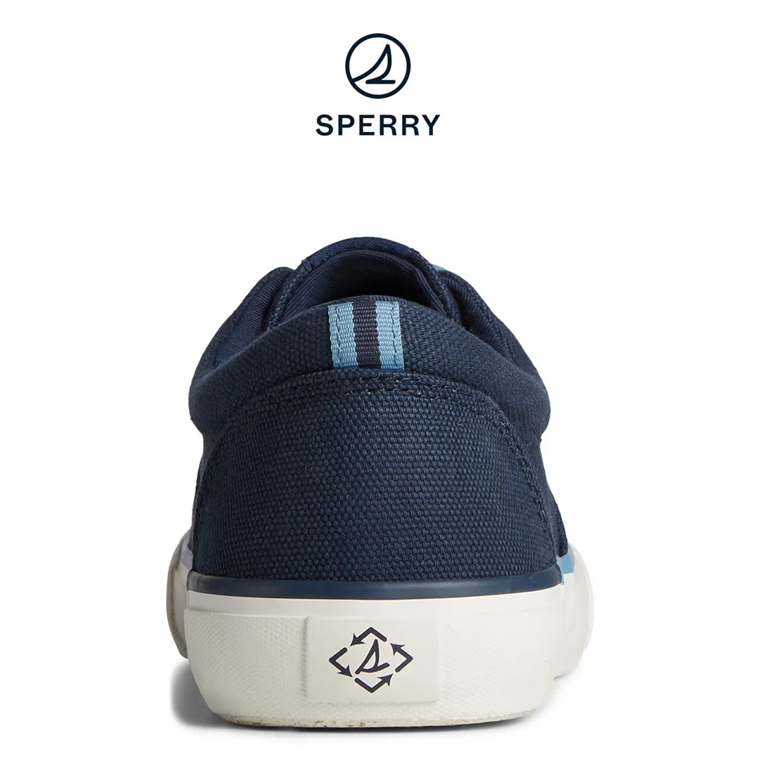 Men's SeaCycled™ Striper II Palm Sneaker Navy (STS25178)