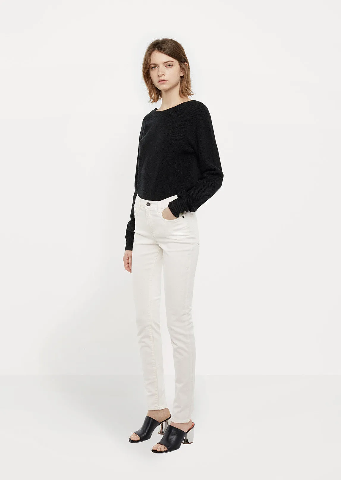 Mirror Heel Mule