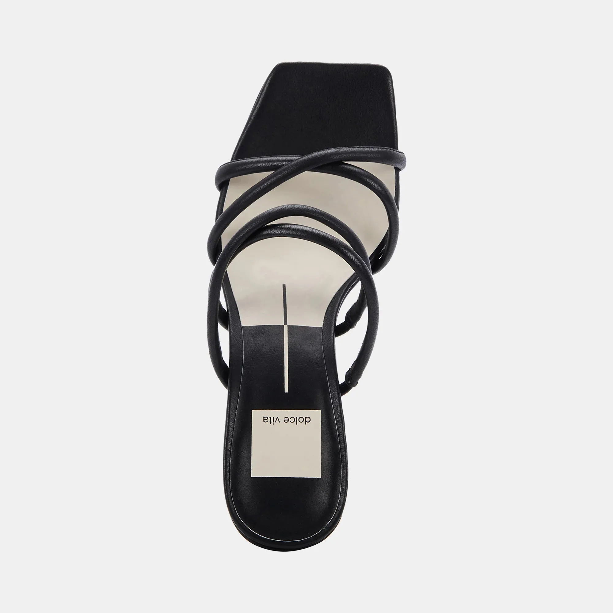 Patsi Heels | Black Leather