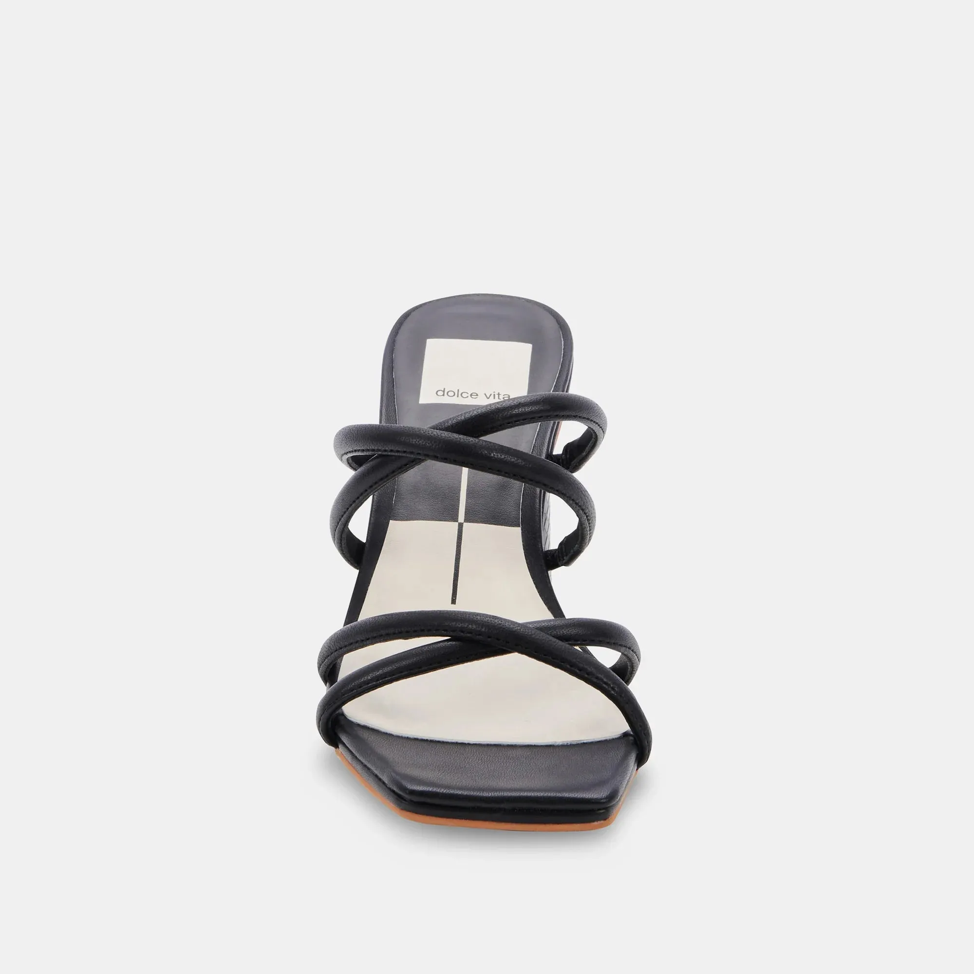 Patsi Heels | Black Leather
