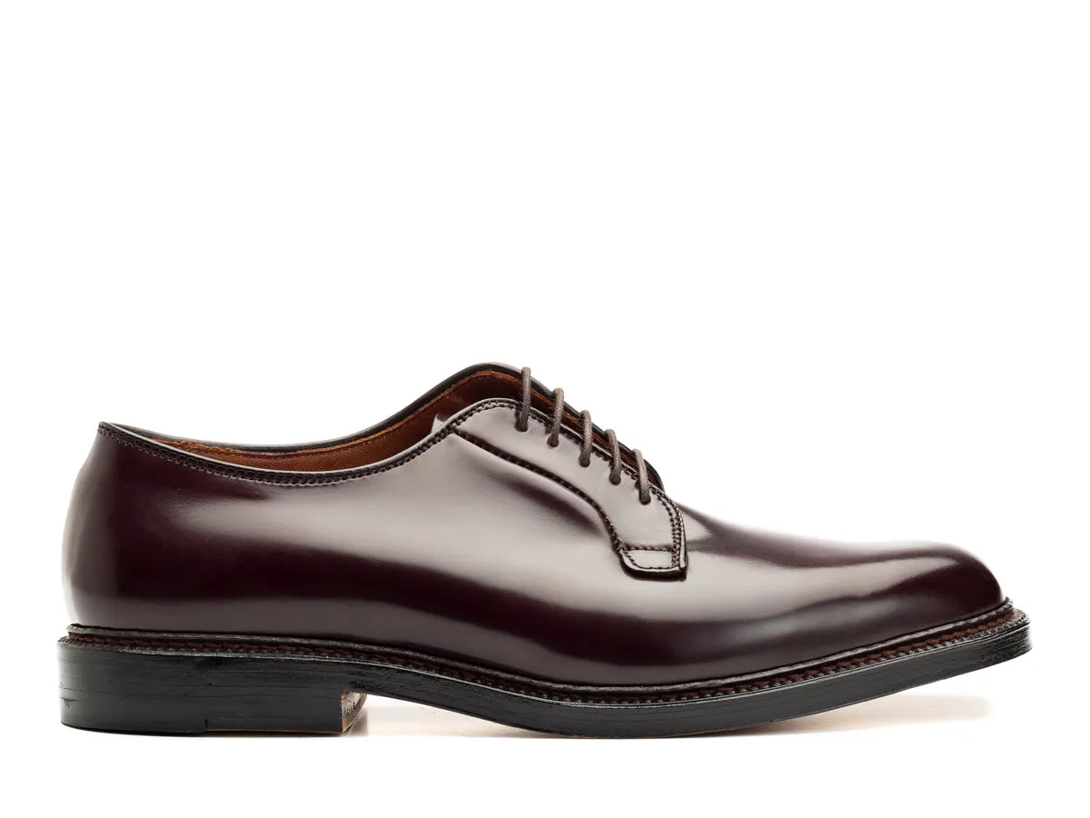 Plain Toe Blucher Color 8 Shell Cordovan