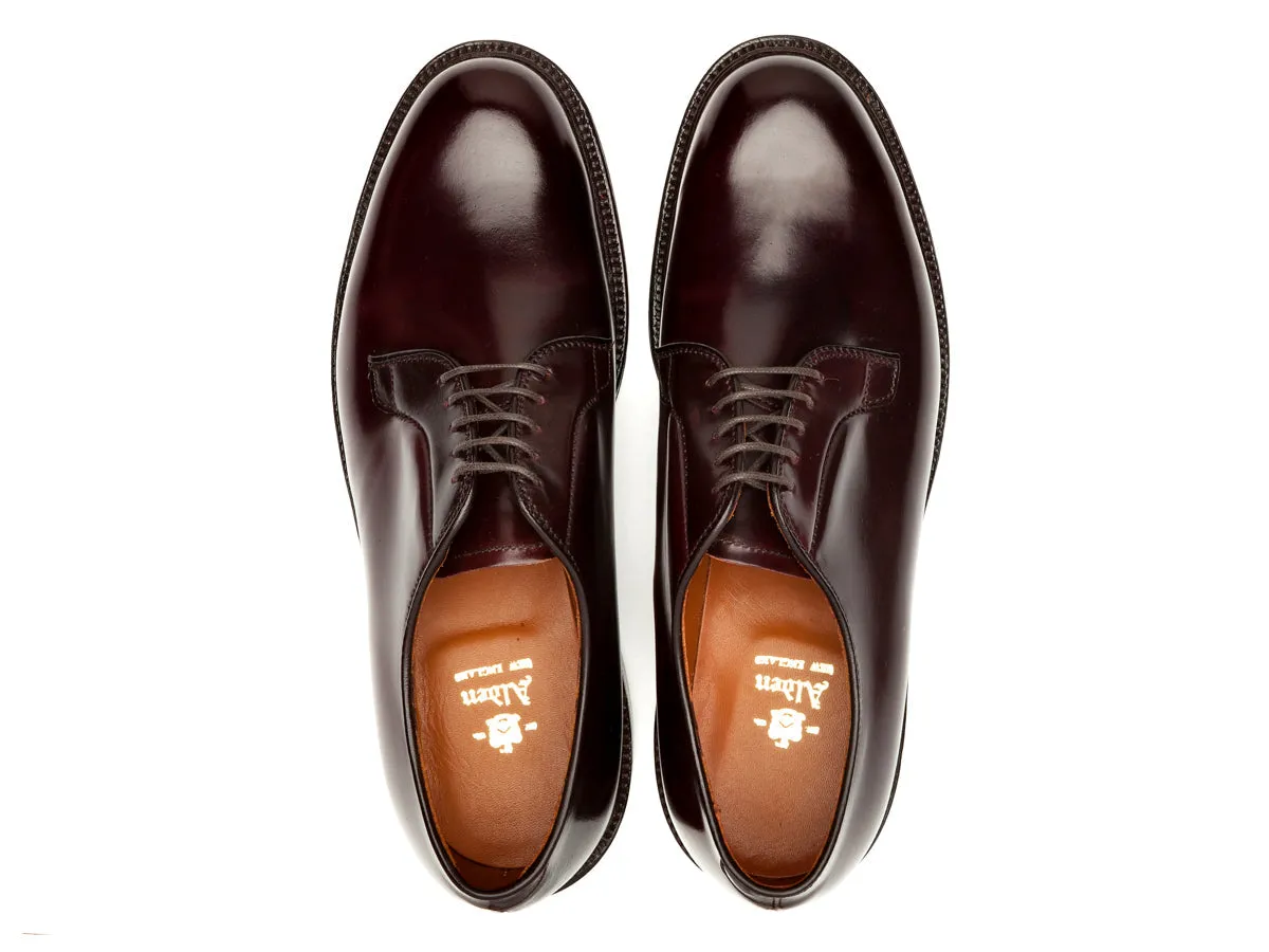 Plain Toe Blucher Color 8 Shell Cordovan