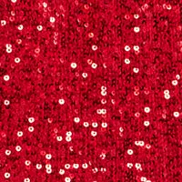 Plus V-Neck Sequin Jumpsuit