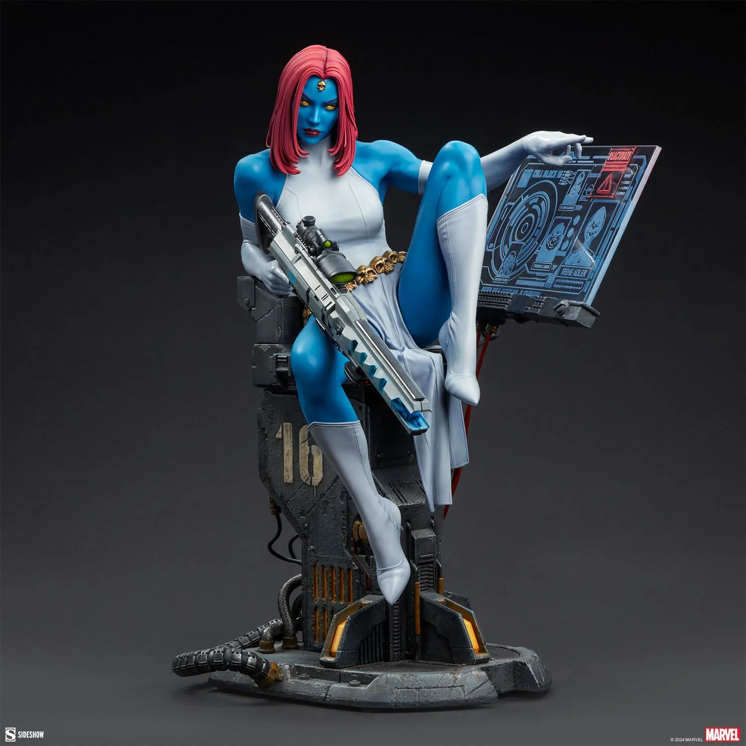 Sideshow Collectibles Marvel Mystique: Freedom and Destiny Premium Format Statue