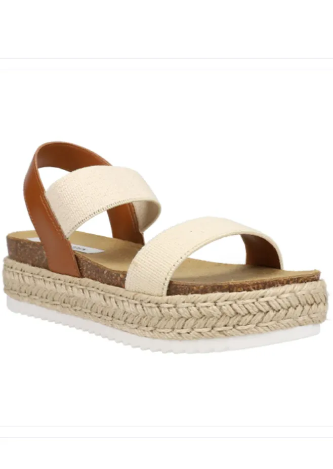 Steve Madden Cross Over Wedge Sandal - FINAL SALE