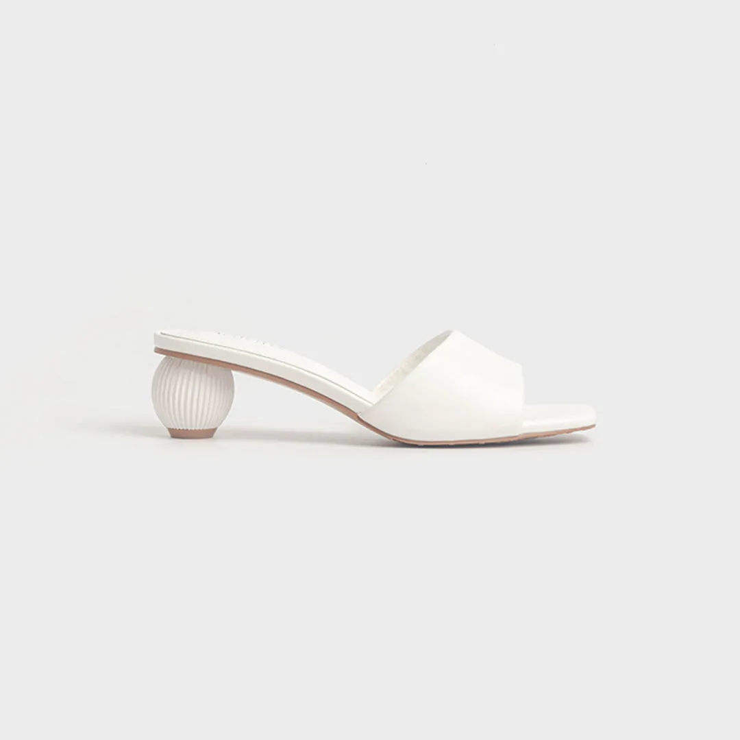 Women's Cherry Plain Heeled Sandals